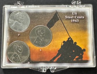 U.S. Steel Cents 1943, 1943-D, 1943-S