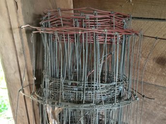 Barn Find! A Small Coil Of Hog Fencing