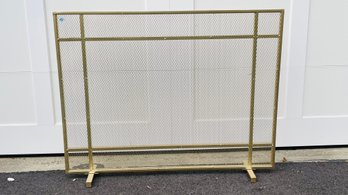 Beautiful Gold Fireplace Screen