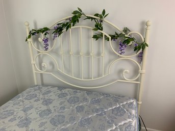 Lovely Scrolled Headboard And Bed Frame