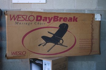 New In Box 2 In 1 Massage Chair By Weslo Daybreak