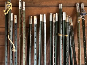 Barn Find! An Assortment Of Steel Fence Posts