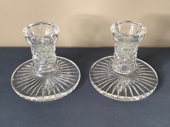 Waterford Crystal Candle Sticks