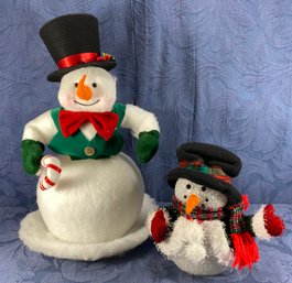 Light-up Snowmen