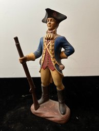 Americana Souvenirs Hand Painted Historic Figurine Revolutionary War