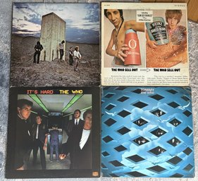 THE WHO Record Album Lot- Including TOMMY