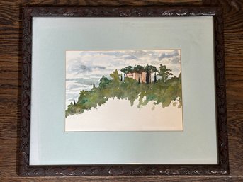 Watercolor, Nicely Framed