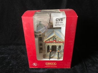 LEMAX Christmas Collection Town Hall Collectible