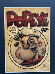Popeye By Artist Keith Ciaramello