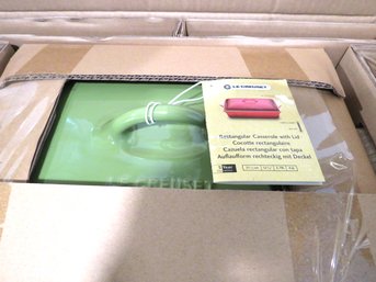 Brand New In Box Le Creuset Sage Green 4 Qt Baking Pan