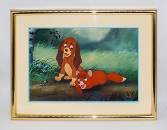 1994 The Fox And The House Disney Exclusive Lithograph