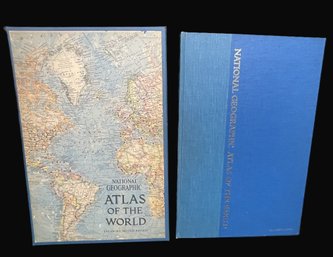 National Geographic World Atlas 1966-Enlarged Print Second Edition