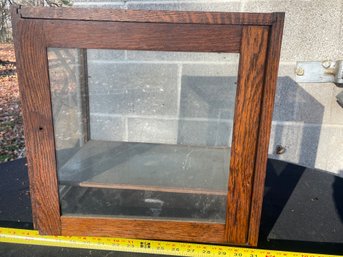 CUTE COUNTRY STORE OAK CABINET