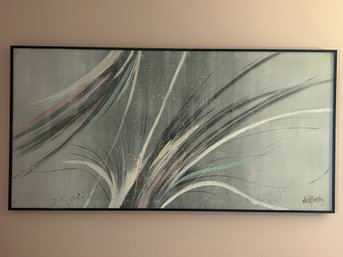 Stunning Modern Abstract Painting - Signed Reynolds 69' X 38'