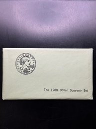 1989 Susan B. Anthony Dollar Souvenir Set