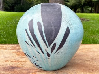 A Stunning Art Pottery Vase By Andrew Berends