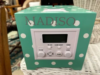 The Cutest AM/FM Alarm Clock Radio