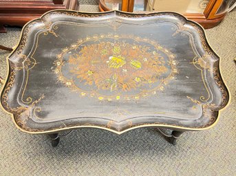 Inlaid Tray Table