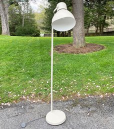 A Modern Metal Standing Lamp