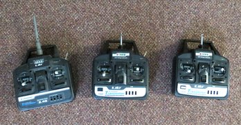 Pair Of  E-Sky 0404  Radio Control Transmitters And Helicopter System