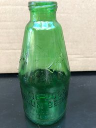 Vintage Green 'Rolling Rock' Premium Beer Bottle. 7 Oz. Horse Head. Latrobe, PA
