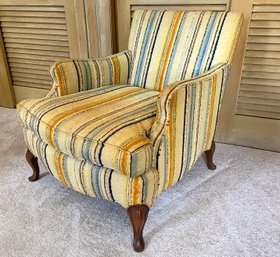 Vintage  Upholstered Arm Chair