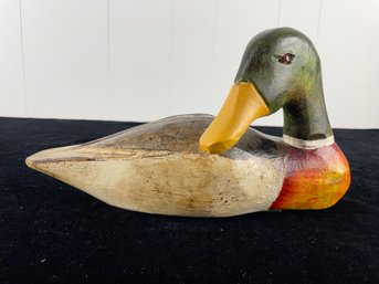 Wooden Mallard Duck Decoy