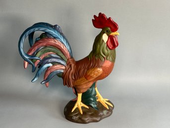 A Large Ceramic Rooster