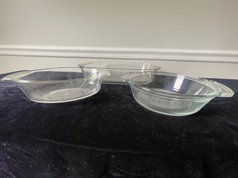 Set Of Glass Baking Dishes