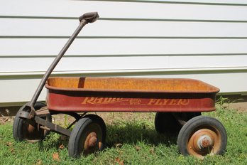 Vintage Radio Flyer Red Wagon