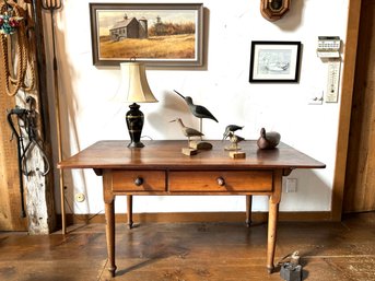 American 19th C Pine Table