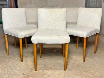 A Set Of 9 Modern Dining Chairs By West Elm