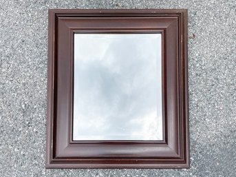 A Vintage Mahogany Framed Mirror