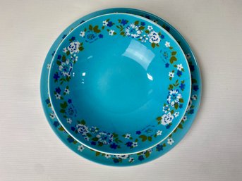 Carlton Ironstone Plate And Bowl (2)