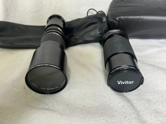 Cambron 400mm & Vivitar Skylight 1A 52mm Photography Lenses