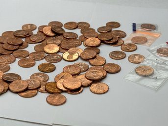 Large Lot Lincoln Memorial Reverse Pennies