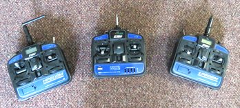 3 E-Flite RC HP6DSM 6 Channel Transmitters