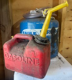 Gas Can And Kerosene Can