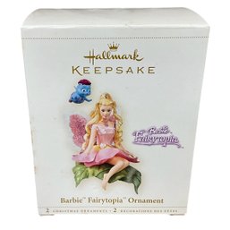 Hallmark 2006 Mattel Barbie Fairytopia Ornament - Elina - With Original Box