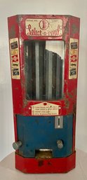 Great Antique Select-O-Vend 1 Cent Candy Vending Machine- Hershey's Etc.