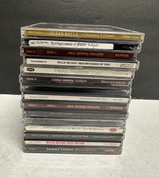 Lot Of 15 CDs - James Taylor Hourglass, Half Nelson, Bonnie Raitt, The Very Best Of Chicago. BS/c3