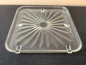 Large Glass Serving Platter