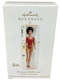 Hallmark Keepsake Barbie Bubble Cut Ornament With Box