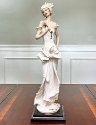 The Flirt - A Florence Porcelain Figurine By Guiseppe Armani