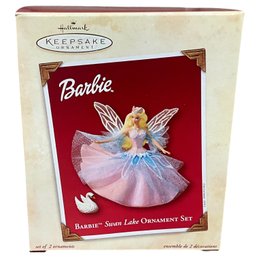 Hallmark Keepsake Collectible Mattel Barbie Swan Lake Christmas Ornament