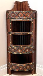 A Vintage Indian Petit Corner Cabinet