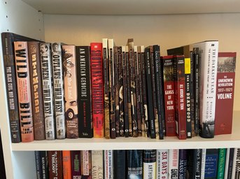 Content Of A Books Shelf .(book Lot #6) Mostly Wild West, Civil War, History And More