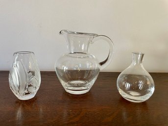 Clear Glass Collection From Simon Pearce, Crate & Barrel And Marquis Waterford