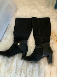 Black High Heel Boots