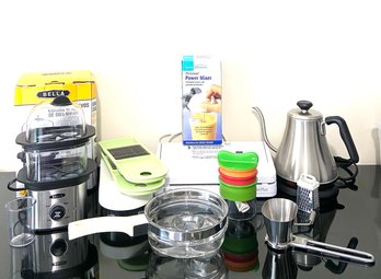 Collection Of 9 Small Kitchen Appliances, Some New In Box